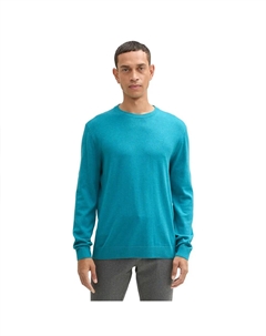 Свитер 1039805 Basic, синий Tom tailor