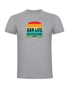 Футболка с коротким рукавом Van Life, серый Kruskis