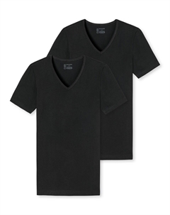 Рубашка 95/5, черный Schiesser