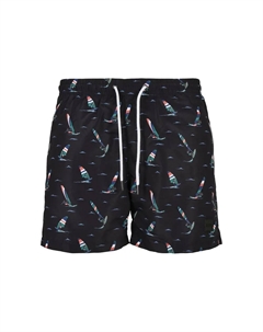 Шорты для плавания Pattern Big, черный Urban classics