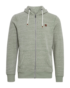 Толстовка с капюшоном на молнии Jarne, зеленый 11 project