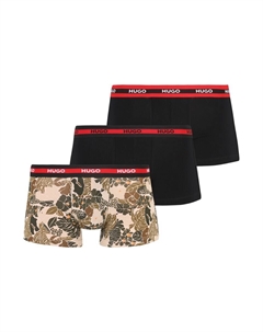 Боксеры, цвет Beige/Black Hugo