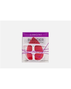 Спонж для макияжа Blender makeup red sponge 1 шт Limoni