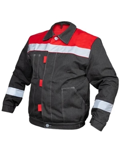 Куртка Инженер цвет серо-красный размер 48-50 рост 170-176 см Без бренда