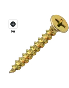 Саморезы по дереву оцинкованные 3.5x45 мм 1 кг Dilwis