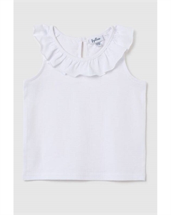 Майка хлопковая с рюшами Fagottino
