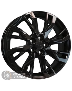Литой диск KHW1809 7x18/5x114.3 D66.5 ET37, Черные Khomen wheels
