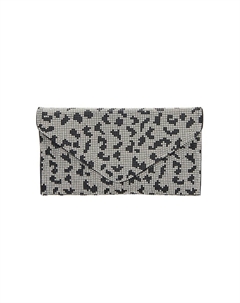 Клатч, серебряный Faina