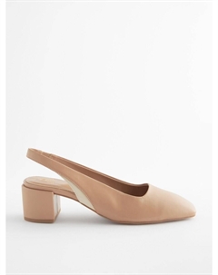 Туфли-лодочки с открытой пяткой Forever Comfort, бежевый Next