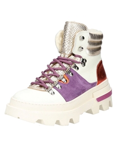 Ботильоны на шнуровке, фиолетовый Lazamani