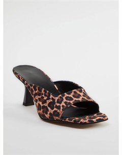 Мюли Classic, коричневый Trendyol