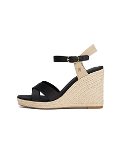 Эспадрильи, черный Tommy hilfiger