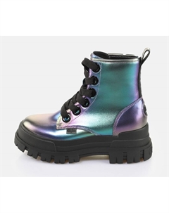 Ботильоны на шнуровке, фиолетовый Buffalo