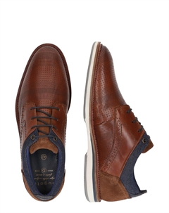 Туфли на шнуровке, коричневый Bugatti