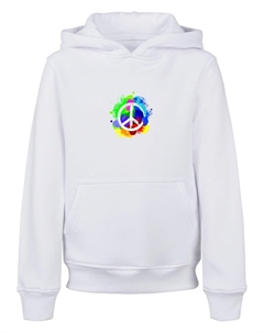 Толстовка Peace - Graffiti, белый Merchcode