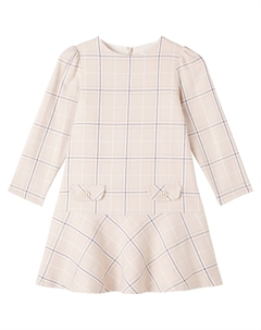 Клетчатое платье, Beige Plaid F25-78 Patachou