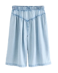 Джинсы с широкими штанинами, синий деним Next