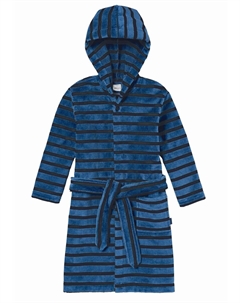 Халат Boys World, синий Schiesser