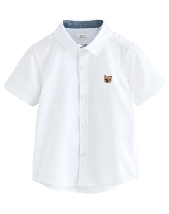 Рубашка на пуговицах классического кроя, белый Next