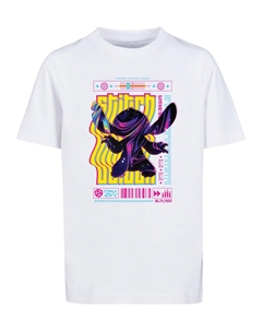 Рубашка Lilo and Stitch - Techno Stitch, белый Absolute cult