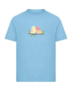 Рубашка Sweet Tweets, светло-синий Merchcode