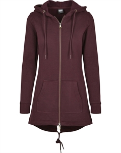 Толстовка с капюшоном на молнии, цвет Ruby red Urban classics