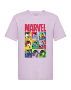 Рубашка Marvel - Hulk Pop Art, лавандовый Absolute cult