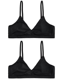 Треугольный бюстгальтер, черный Next