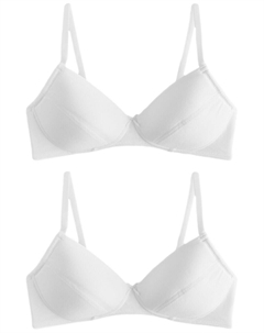 Бюстгальтер-футболка, белый Next