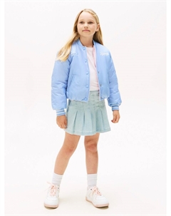 Куртка межсезонная, цвет Light blue/Rose Tommy hilfiger