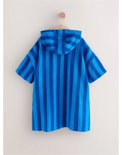 Халат, синий/светло-синий Next