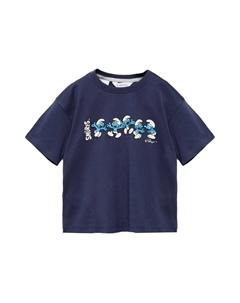 Рубашка SMUFILA, цвет Navy/Azure Mango kids