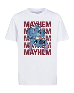 Рубашка Lilo And Stitch - Extrovert, белый Absolute cult