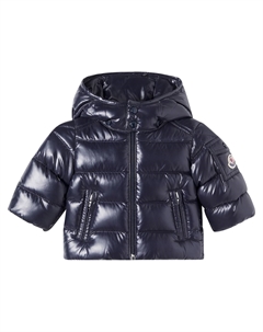 Детская пуховая куртка Baby Maya, темно-синий Moncler enfant