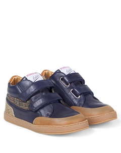 Кожаные кроссовки Backy, Nappa Marine Pom d'api