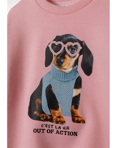 Толстовка, розовый Minoti