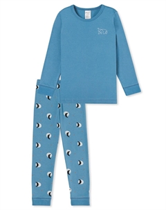 Пижама, синий Schiesser