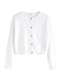 Вязаный кардиган, белый Next
