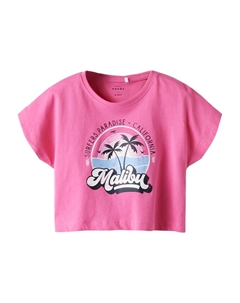 Рубашка NKFVilma, цвет Dark pink Name it