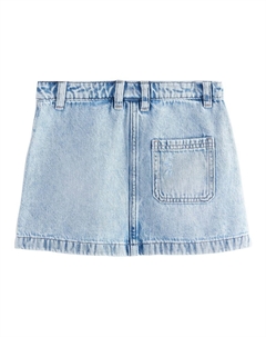 Юбка, синий деним Next