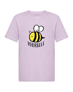 Рубашка Bee Yourself, сиреневый Merchcode