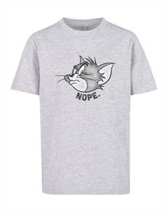 Рубашка обычного кроя Tom and Jerry - Nope, светло-серый Absolute cult