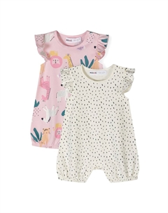 Комбинезон, цвет Pink/White Minoti