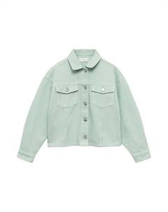 Куртка межсезонная Matcha, пастельный зеленый Mango kids