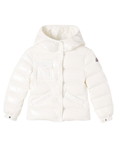 Пуховик Glareins, белый Moncler enfant