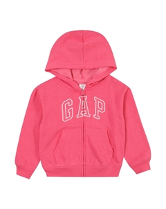 Толстовка с капюшоном на молнии HERITAGE, розовый Gap