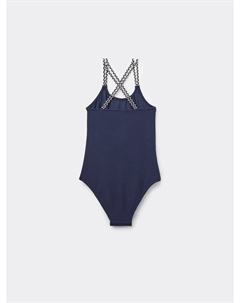 Купальник Crinkle Twist, морской синий Calzedonia