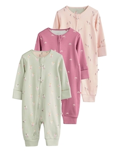 Пижама, цвет Mint/Pink/Dusky pink Next