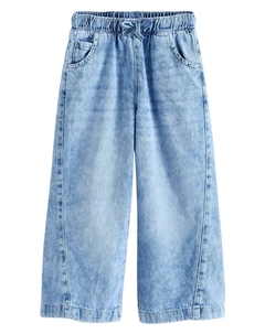 Джинсы с широкими штанинами, синий деним Next