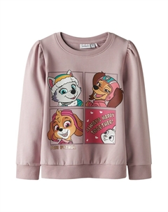 Толстовка NMFJOSE PAW, сиреневый Name it